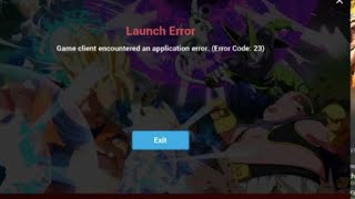 How To Resolve Dragon Ball FighterZ Error Code 23 [upl. by Ariaek618]