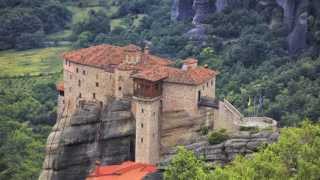 Meteora Holy Trinity  Greece  UNESCO world Heritage Site [upl. by Murphy689]