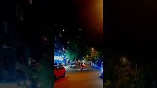 Mumbai Bike traveling Night view  safar shortvideo views ytviews song ybrajvlog mumbai yt [upl. by Anivla]