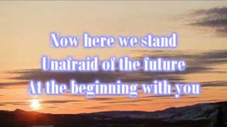 Lyrics Richard Marx amp Donna Lewis  At the beginning [upl. by Nevaj]