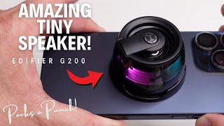 Edifier G200 Speaker Unboxing amp Review  Great Sound from a Small Device [upl. by Favianus]