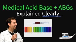 Medical Acid Base Balance Disorders amp ABGs Explained Clearly [upl. by Keverian]