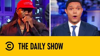 Kanye West Supports Donald Trump  The Daily Show With Trevor Noah [upl. by Eillac]