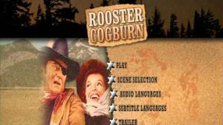 Rooster Cogburn DVD Menu [upl. by Nnylylloh771]