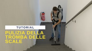 ITA No2 Pulizia della tromba delle scale [upl. by On504]