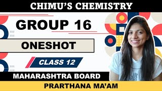 Elements of group 16  ONESHOT  MHTCET  2022 [upl. by Alvita]