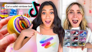 WE Bought the most SATISFYING Viral Tiktok Products [upl. by Huckaby]