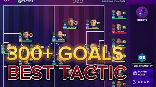 Best Soccer Manager 24 Tactic 300 Goals SM 24 [upl. by Servais874]