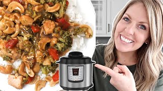 AMAZING Instant Pot Cashew Chicken [upl. by Yvonner]