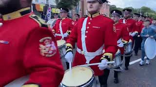 Gertrude star flute band  robert Graham memorial flute band 2023 [upl. by Ruvolo]