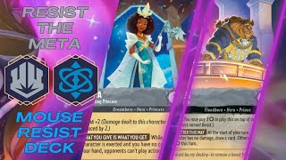 RESIST THE META  Steel  Sapphire Lorcana Deck Gameplay on Pixelborn [upl. by Dronski]