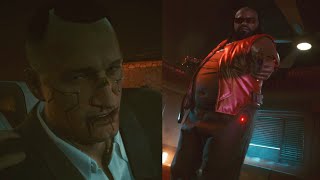 Cyberpunk 2077  Jackie Death Scene  Dex Betrays V [upl. by Llezniuq]