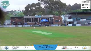 Lindsay Trollope Shield 1st Grade  Round 2  Lilydale v Norwood [upl. by Icak]