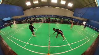 Badminton with Adam K and Arcel 🏸 [upl. by Hoffmann]