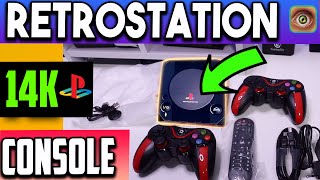 🔴RETROSTATION 14K IS HERE  BEST RETRO GAME CONSOLE 2021 [upl. by Ardnaskela]