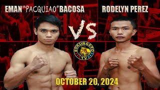 👊EMAN PACQUIAO BACOSA VS RODELYN PEREZ  FULL FIGHT boxing emanpacquiao [upl. by Bertha]