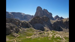 Dolomiti Superbike 1997  MTB Marathon  Animation der Strecke mtbmarathon [upl. by Agathy]