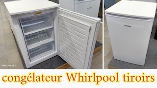 congélateur Whirlpool tiroirs أحسن كونجلتور ويربول رفوف [upl. by Labanna]