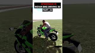 Franklin Fight Giant SpiderMan in Indian Bike Driving 3D Storyline  Part 33 [upl. by Aicnerolf]