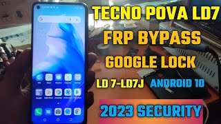 Tecno Pova Ld7 Frp Bypass Google Account Without Pc 2023 New Method 100Working [upl. by Aznerol]