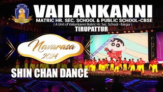 Shin Chan Dance  Navarasa 2024  VPS amp VMHSS Tirupattur [upl. by Assillim]