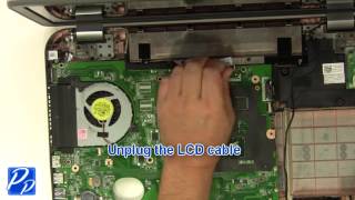 Dell Inspiron 17R 5720  7720 Complete LCD Display Assembly Replacement Video Tutorial [upl. by Najram]