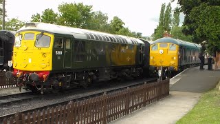 Gloucestershire Warwickshire Railway Diesel Gala 2024 part 2 [upl. by Varuag]