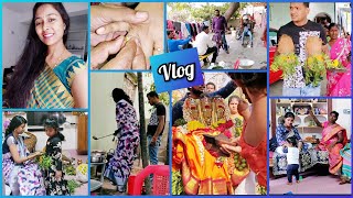 Vlog  Gangamma Jaathara Tirupati  My Wedding Day  Ma Attayya Secret Masala  Mutton Curry [upl. by Boorman496]