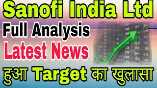 Sanofi India Ltd Share Latest News Today Fundamental Analysis Video akhil73 [upl. by Aihsemat550]