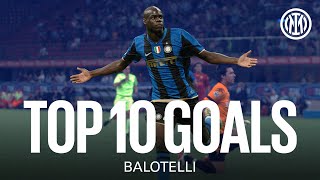 TOP 10 GOALS  BALOTELLI ⚫🔵 [upl. by Ardnak544]