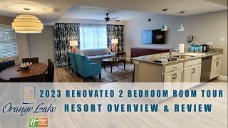 ORANGE LAKE RESORT EAST VILLAGE  Renovated 2 Bedroom Villa  2023 Thoughts amp Review [upl. by Ennovehs]