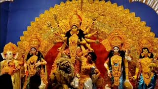 SANTOSHPUR BATTALA DURGA PUJA 2024 [upl. by Ardnot]