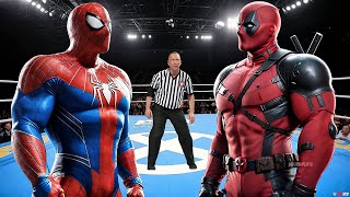 SPIDERMAN VS DEADPOOL  EPIC BATTLE [upl. by Anit444]