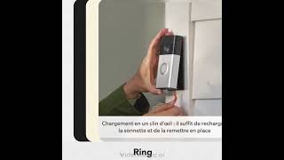 Nouvelle Ring sonnette vidéo sans fil [upl. by Alletneuq]