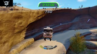 Cars 3 Driven to Win  Stunt Showcase with Arvy [upl. by Enaitsirk390]