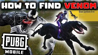 HOW TO FIND VENOM in PUBG MOBILE new update [upl. by Rahs420]