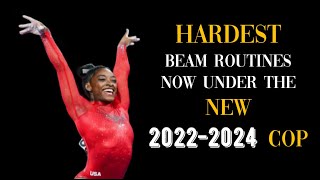 What will happen to the current hardest beam routines in the new 20222024 Code Of Points CoP [upl. by Idola]