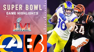 Rams vs Bengals  Super Bowl LVI Game Highlights [upl. by Yanel902]