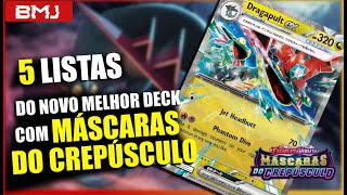 É Por isso que Dragapult ex é o MELHOR DECK de Máscaras do Crepúsculo Pokémon TCG 2024 SV6 [upl. by Thecla]