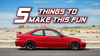 5 Things to Make Your Underpowered Honda More Fun to Drive [upl. by Shakespeare]