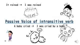 Passive voice of intransitive verb [upl. by Aitsirk221]