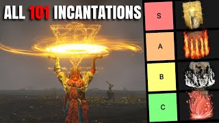 Every Incantation Ranked Elden Ring Spell Tier List Patch 110 fromsoftware [upl. by Asyram57]