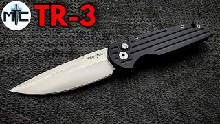 Protech TR3 Automatic Knife  Overview and Review [upl. by Izogn]