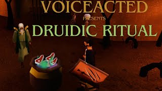 Voice Acting every quest in Old School Runescape  Druidic Ritual [upl. by Acirema779]