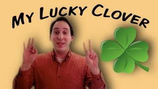 My Lucky Clover St Patricks Day fingerplay for children [upl. by Lila]