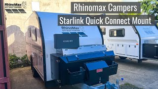 Rhinomax Campers Feature Series  Starlink Quick Connect Mount [upl. by Zoeller301]