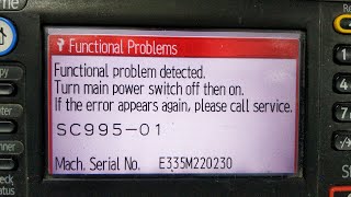 How to reset SC 99501 in Ricoh MP 2501 SP MP 2001 SP MP C301 SP Reset error code SC99501 [upl. by Themis375]