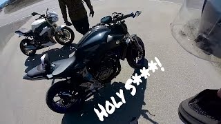 Yamaha FZ 07 First Ride [upl. by Munn]