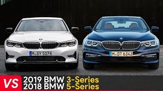 2019 BMW 3 Series G20 Vs 5 Series G30 ► Design amp Dimensions [upl. by Rednael]