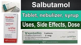 Salbutamol inhaler  Ventolin tablet  Salbutamol tablet  Salbutamol tablet 4mg  side effects Use [upl. by Leirbma]